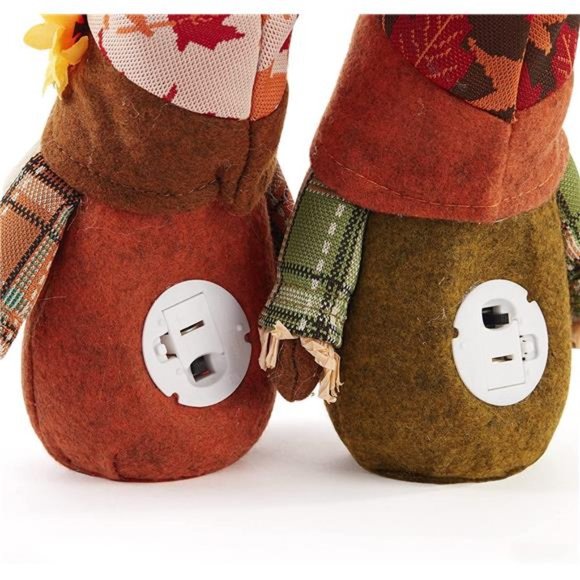 4PCS Fall Decor Sunflower Gnomes Plush Doll Scarecrow Gnomes Tiered Tray Decor - Picture 6 of 7